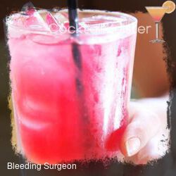Bleeding Surgeon cocktail
